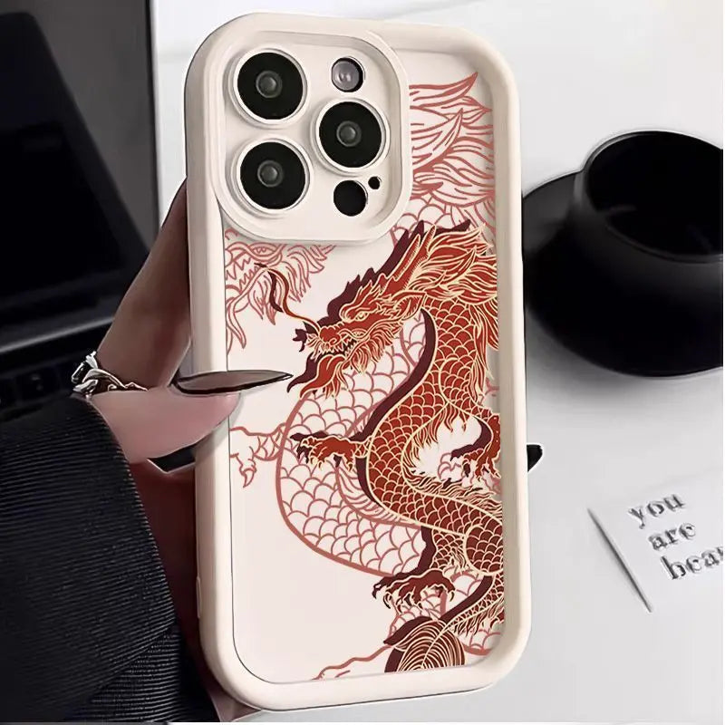 East Dragon Soft Phone Case For iPhone