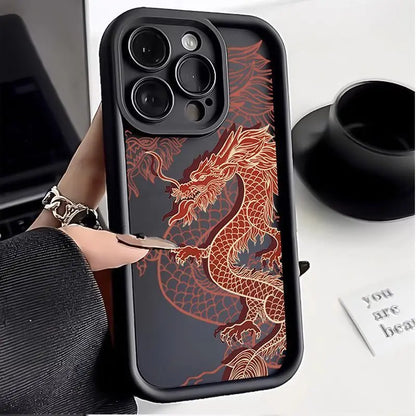 East Dragon Soft Phone Case For iPhone