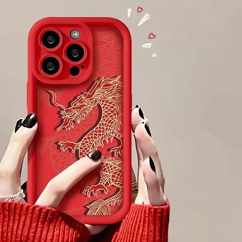 East Dragon Soft Phone Case For iPhone