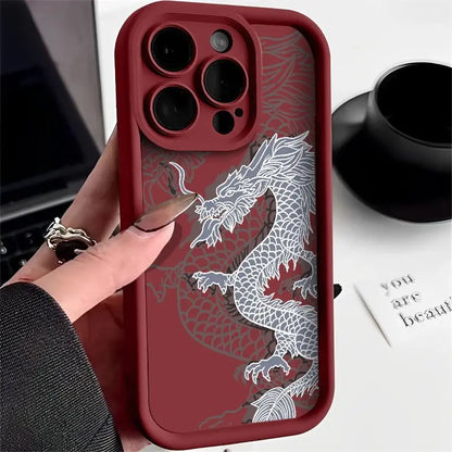 East Dragon Soft Phone Case For iPhone