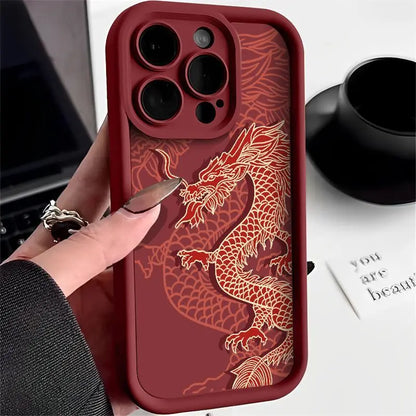 East Dragon Soft Phone Case For iPhone