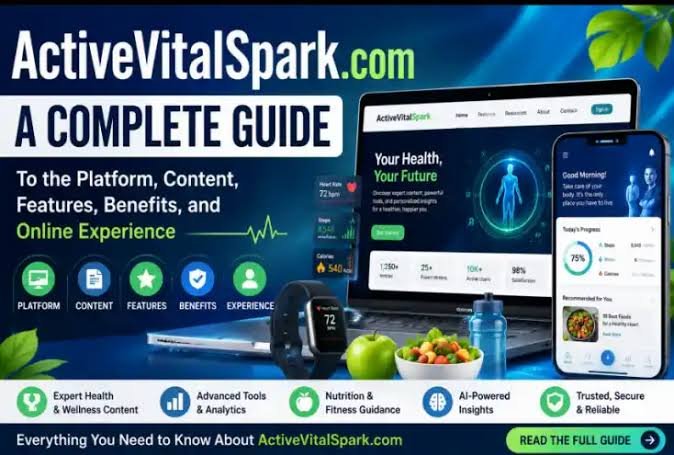 ActiveVitalSpark com: A Complete Guide to the Website, Content, and Online Presence